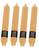 Beeswax Unscented 9" Grecian Collenettes 4-Pack by Root