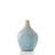 PURE Facet Crystalline Teal Bud Vase by Simon Pearce