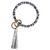 Leopard Gray  Bangle Key Ring by Simply Southern