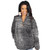 Large Dark Gray Sherpa Pullover by Simply Southern