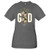 X-Large God is Good Dark Grey Country Chick Short Sleeve Tee by Simply Southern