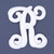 Letter "R"  White Monogram by Simply Southern