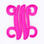 Letter "W"  Pink Monogram by Simply Southern