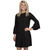 Medium Black Charlotte Long Sleeve Tunic by Simply Southern