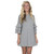 XLarge Heather Gray Winston Long Sleeve Tunic by Simply Southern