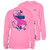 Large Hope Flamingo Long Sleeve Tee by Simply Southern