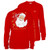 Medium Red Believe In Santa Long Sleeve Tee by Simply Southern