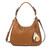 Brown LaZzy Cat Sweet Hobo Tote by Chala