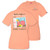 Large Raised on Sunshine & Sweet Tea Peachy Short Sleeve Tee by Simply Southern