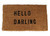 Hello Darling Door Mat by Sugarboo Designs