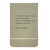 Ernest Hemingway Fabric Notebook by Sugarboo Designs