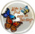"Life is Good" Decorative Glass Plate