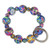 Splash of Blue Wrist Key Chain - Viva Beads