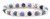 Something Blue Heart Alloy Bracelet