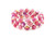 Simply Pink Classic Silver Ball Wrap Bracelet