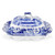 Blue Italian Covered Vegetable Dish by Spode