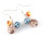 Festival 3 Bead Cluster Earring