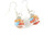 Pumpkin Spice Swirl Bead Earring