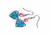 Magical Multi Heart Pendant Earrings
