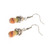 Material Multi Pear Drop Earrings