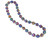 Splash of Blue Chunky Necklace - Viva Beads