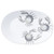 Vietri Marina Crab Large Oval Platter