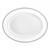 Lismore Lace Platinum Oval Platter by Waterford - Special Order
