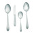 Ballet Ribbon Matte Stainless Steel 4-Piece Hostess Set by Waterford