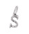 Letter "S" Free Verse Insignia Charm by Waxing Poetic