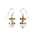 Waxing Poetic Select Sale Items: Brass Freereign Orb Earrings by Waxing Poetic