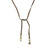 Velocity Leather Brass Chain - 24" by Waxing Poetic