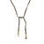 Velocity Leather Brass Chain - 30" by Waxing Poetic