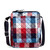 Patriotic Plaid RFID Mini Hipster Crossbody Bag