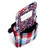 Patriotic Plaid RFID Mini Hipster Crossbody Bag