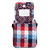 Patriotic Plaid RFID Mini Hipster Crossbody Bag