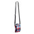 Patriotic Plaid RFID Mini Hipster Crossbody Bag