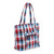 Patriotic Plaid Vera Tote Bag