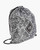 Paisley Black Drawstring Backpack