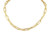 Diamante Large Link Necklace - Gold