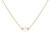 Perola Single Gold Necklace - Pearl