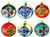 4-Inch Larissa Painted Beauties Collection Ornament - Variant#6 by HeARTfully Yours