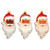 5.5-Inch Worldly Santa Smiles Ornament - Variant#2 by HeARTfully Yours