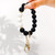 Midnight Glam Hands-Free Silicone Beaded Keychain Wristlet