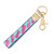 Stripe Pineapple Key Fob