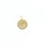 Gold Trinket Letter Tag - Letter M
