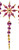 8-Inch Rainbow Star - Variant #5 by HeARTfully Yours 8-Inch Rainbow Star - Variant #5 by HeARTfully Yours