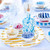 Amalfitana Cobalt Splatter Dipping Bowl