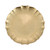 Baroque Glass Gold Service Plate/Charger