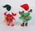 Green Polka Dot Gingerbread Elf Set