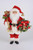 Lighted Berry Santa with Wreath